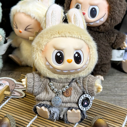 【Doll Clothes Only】Urban Rangers Labubu Clothing 3-Piece Set