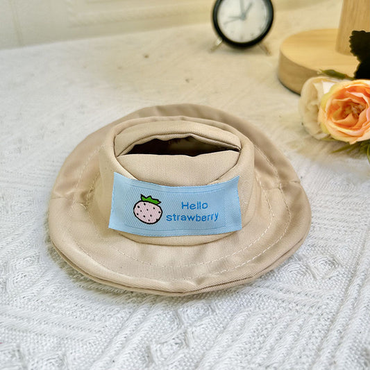 Spring and Summer Blue Label Brown Hat