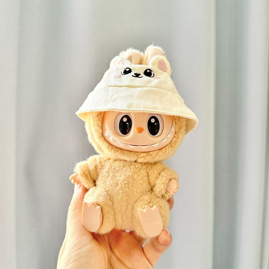 Hanging Ornament White Bunny Hat