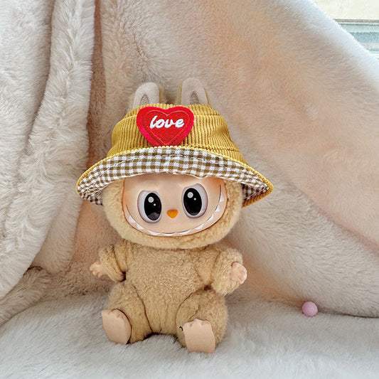 A Single Yellow Hat With A Love Heart