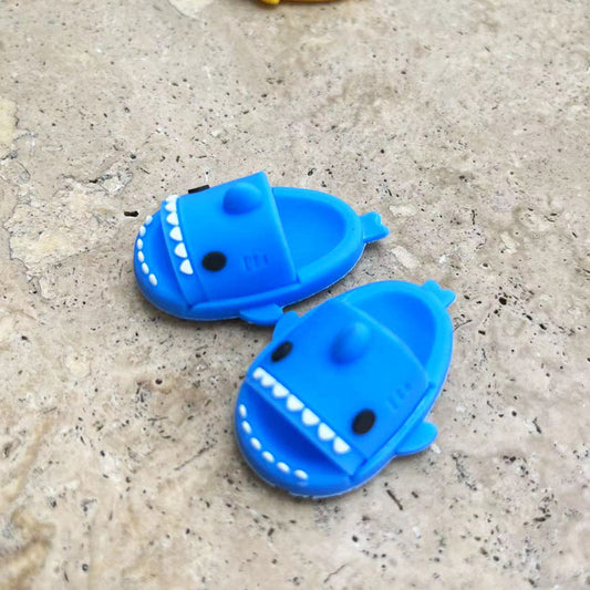 Blue Shark Slippers