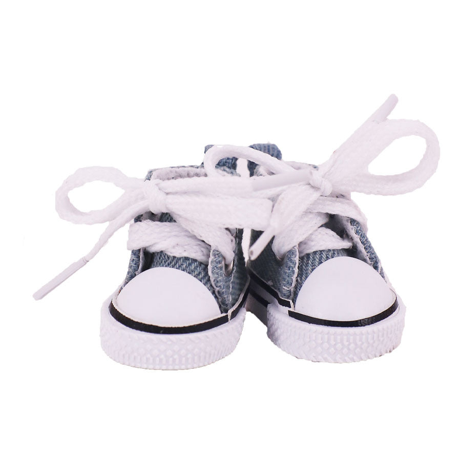 Small Blue Cloth Shoes