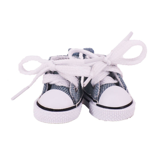 Small Blue Cloth Shoes
