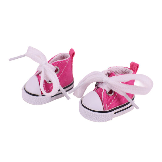 Small Pink Cloth Shoes