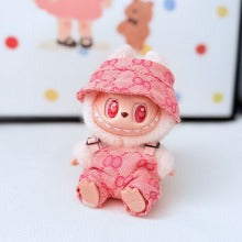 【Doll Clothes Only】Pink Peppers Labubu Clothing 2-Piece Set