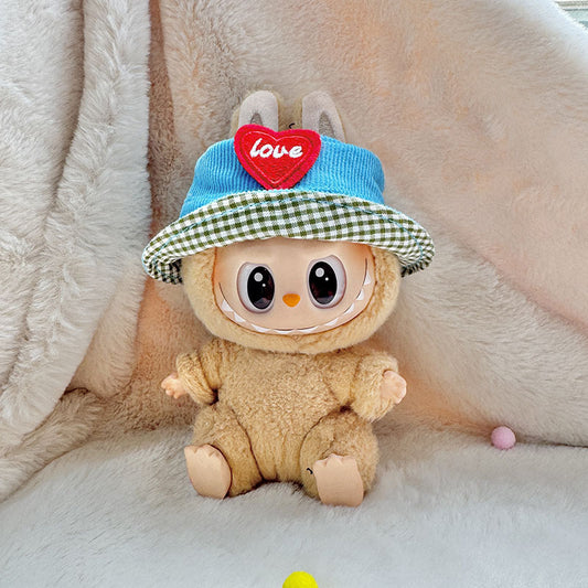 A Single Blue Hat With A Love Heart