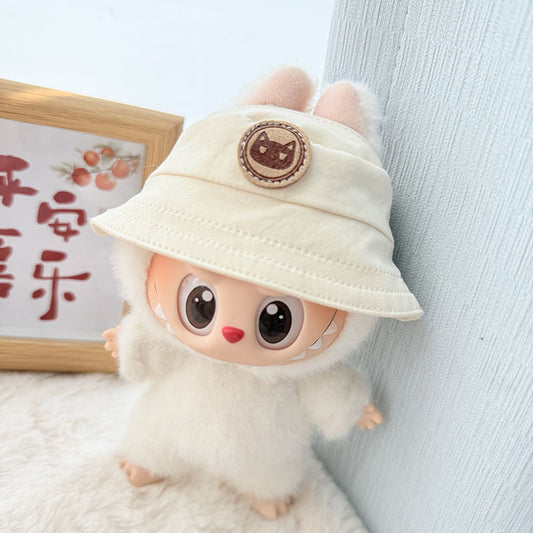 White Cat Fisherman's Hat
